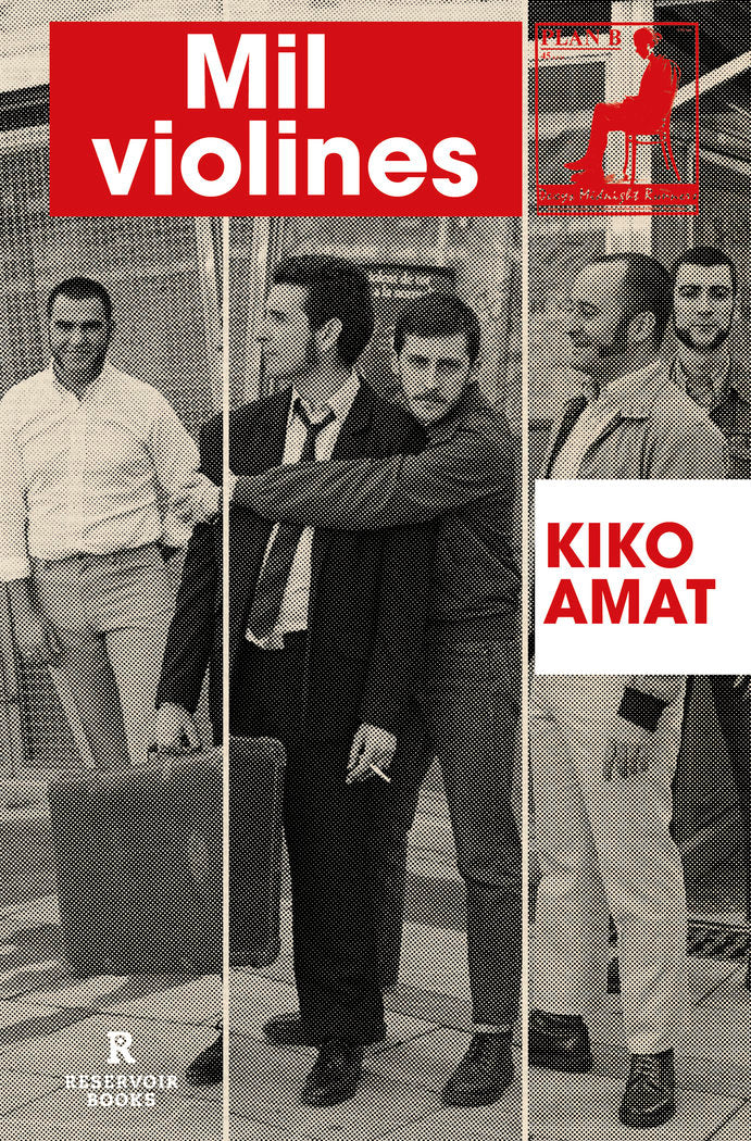 MIL VIOLINES Y OTRAS CRONICAS SOBRE POP Y HUMANOS, de KIKO AMAT | portada del libro