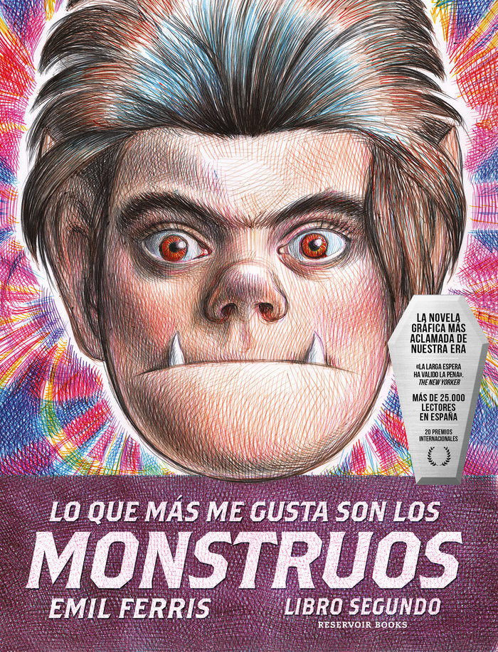 LO QUE MAS ME GUSTA SON LOS MONSTRUOS 2, de FERRIS, EMIL | portada del libro