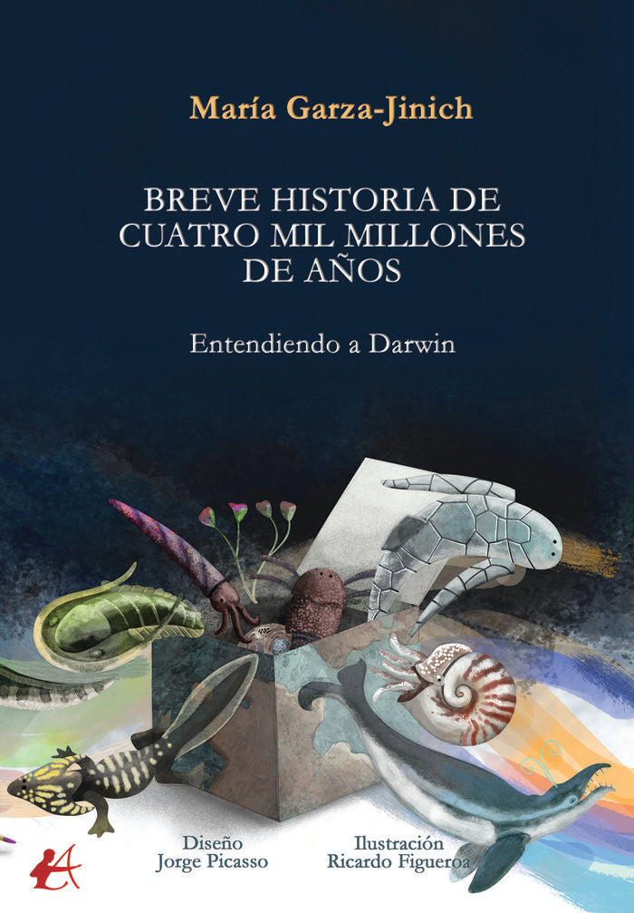 Breve historia de cuatro millones de años, de María, Garza-Jinich | portada del libro