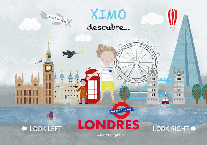 XIMO DESCUBRE LONDRES, de MARIA MONTSERRAT GASULL FARRUS | portada del libro