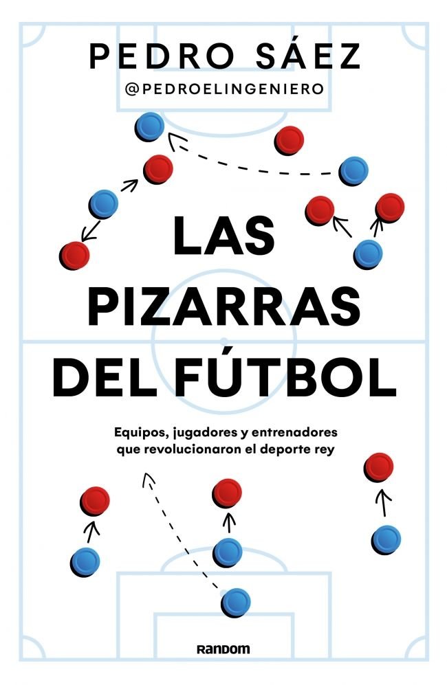 LAS PIZARRAS DEL FUTBOL, de PEDRO SAEZ | portada del libro