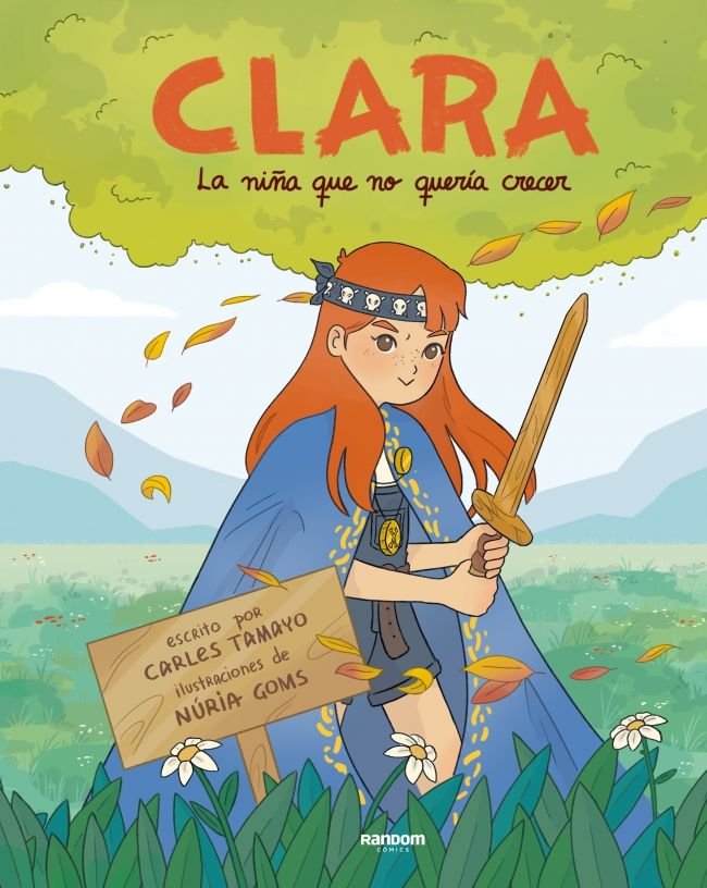 CLARA O LA NIÑA QUE NO QUERIA CRECER, de CARLES TAMAYO | portada del libro
