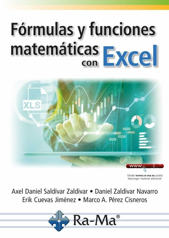 FORMULAS Y FUNCIONES MATEMATICAS CON EXCEL, de ZALDIVAR NAVARRO, DANIEL | portada del libro