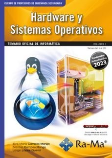 PROFESOR ENSEÑANZA SECUNDARIA VOL 1 HARDWARE Y SISTEMA OPER, de EVA CAMPOS | portada del libro