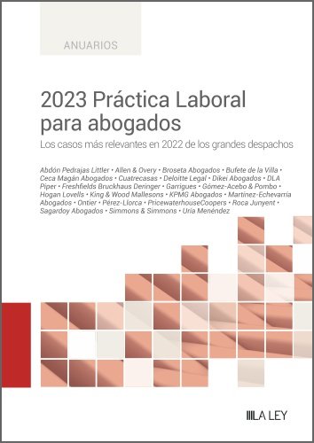 2023 PRACTICA LABORAL PARA ABOGADOS | portada del libro