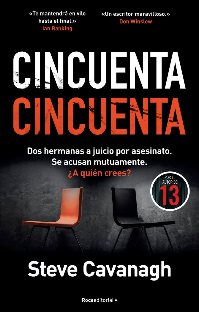 CINCUENTA CINCUENTA (SERIE EDDIE FLYNN 2), de CAVANAGH, STEVE | portada del libro