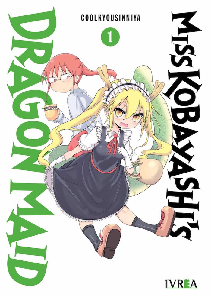 MISS KOBAYASHIS DRAGON MAID 1, de COOLKYOUSINNJYA | portada del libro
