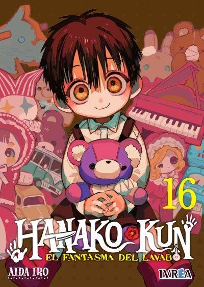 Hanako-Kun : El Fantasma del Lavabo 16, de AIDA IRO | portada del libro