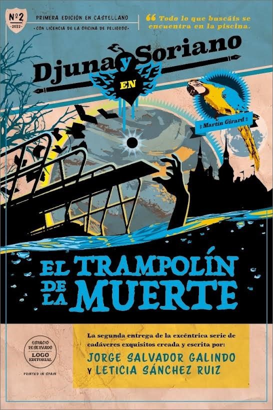 EL TRAMPOLIN DE LA MUERTE, de SALVADOR GALINDO, JORGE | portada del libro