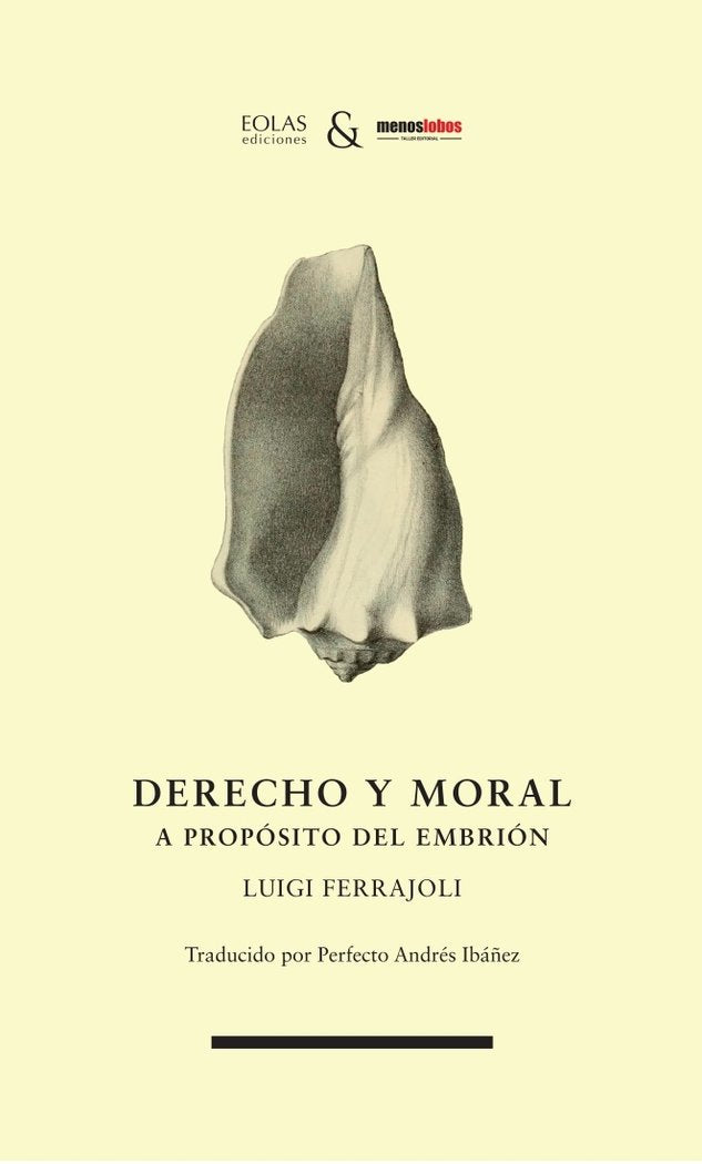 DERECHO Y MORAL, de FERRAJOLI, LUIGI | portada del libro