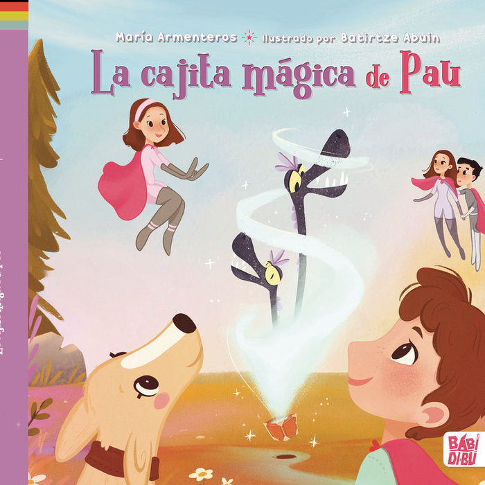 LA CAJITA MAGICA DE PAU, de ARMENTEROS , MARIA | portada del libro