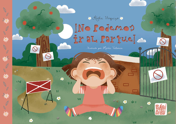 ¡NO PODEMOS IR AL PARQUE!, de URQUIZO, KATHA | portada del libro