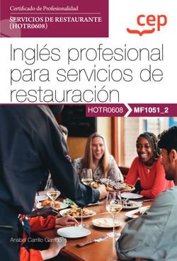 MANUAL INGLES PROFESIONAL PARA SERVICIOS DE RESTAURACION (M, de ANABEL CARRILLO GARRIDO | portada del libro