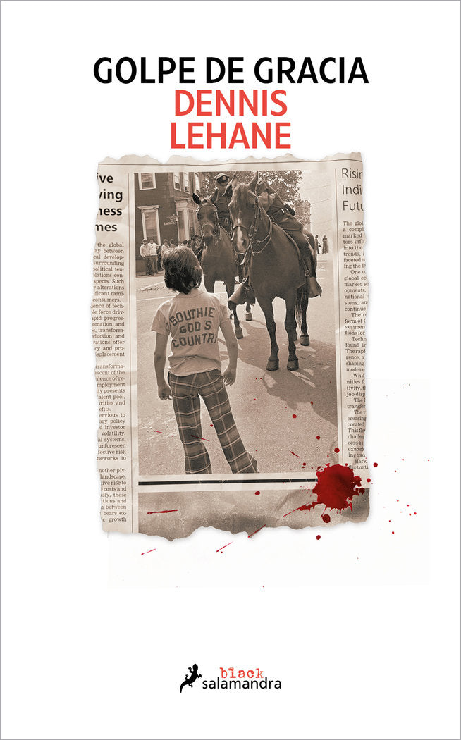 Golpe de gracia, de DENNIS LEHANE | portada del libro