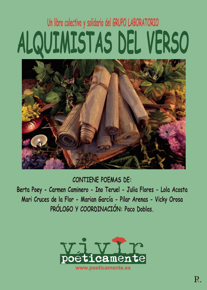 Alquimistas del Verso, de Doblas Arjona, Francisco de Paula | portada del libro