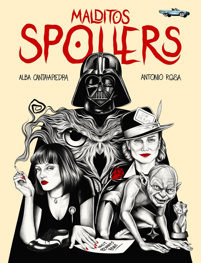 Malditos Spoilers, de ALBA CANTALAPIEDRA | portada del libro