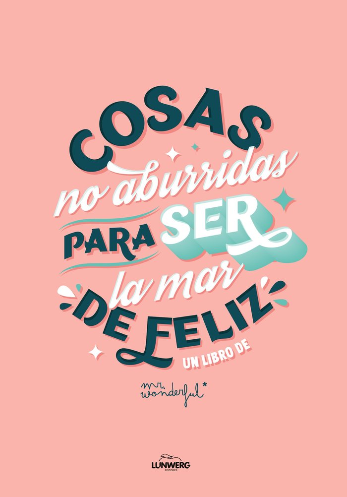 COSAS NO ABURRIDAS, de MR. WONDERFUL | portada del libro