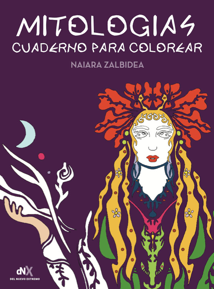 MITOLOGIAS CUADERNO PARA COLOREAR, de ZALBIDEA,NAIARA | portada del libro