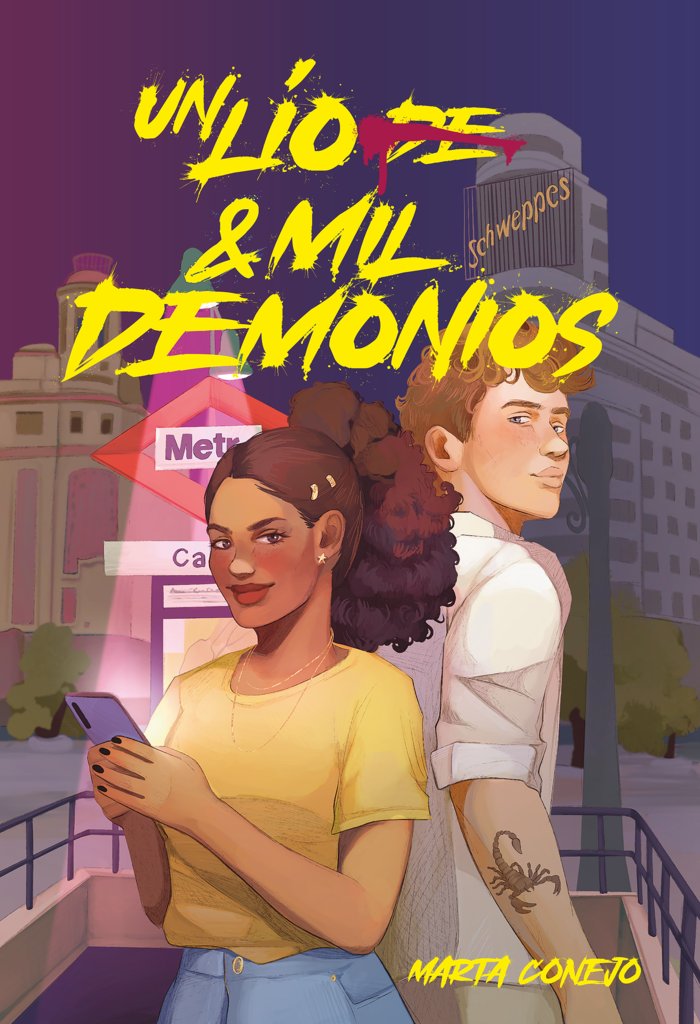 UN LIO DE (Y) MIL DEMONIOS, de CONEJO, MARTA | portada del libro