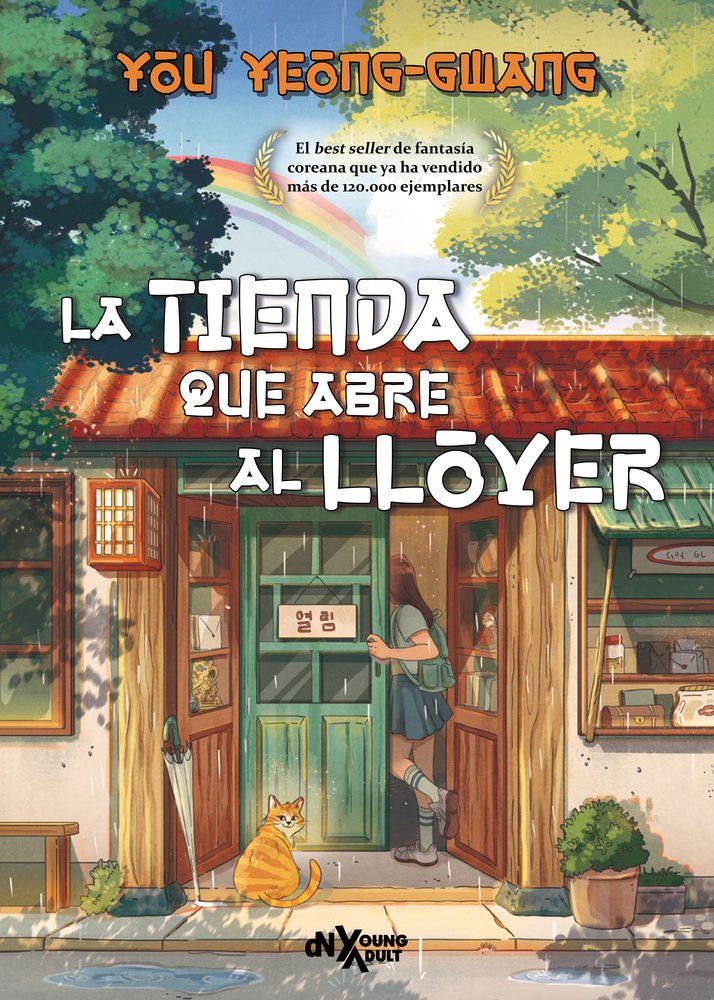 LA TIENDA QUE ABRE AL LLOVER, de YOO, YEONG-GWANG | portada del libro