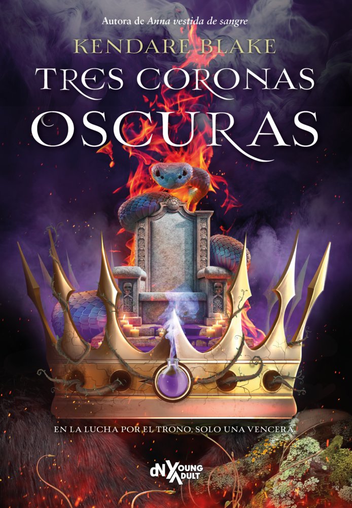 Tres coronas oscuras, de KENDARE BLAKE | portada del libro