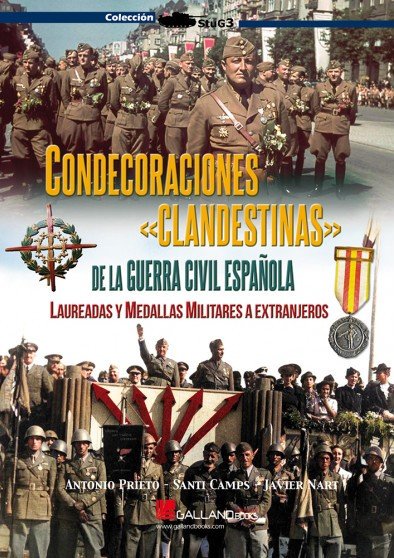 CONDECORACIONES <<CLANDESTINAS>>, de PRIETO | portada del libro