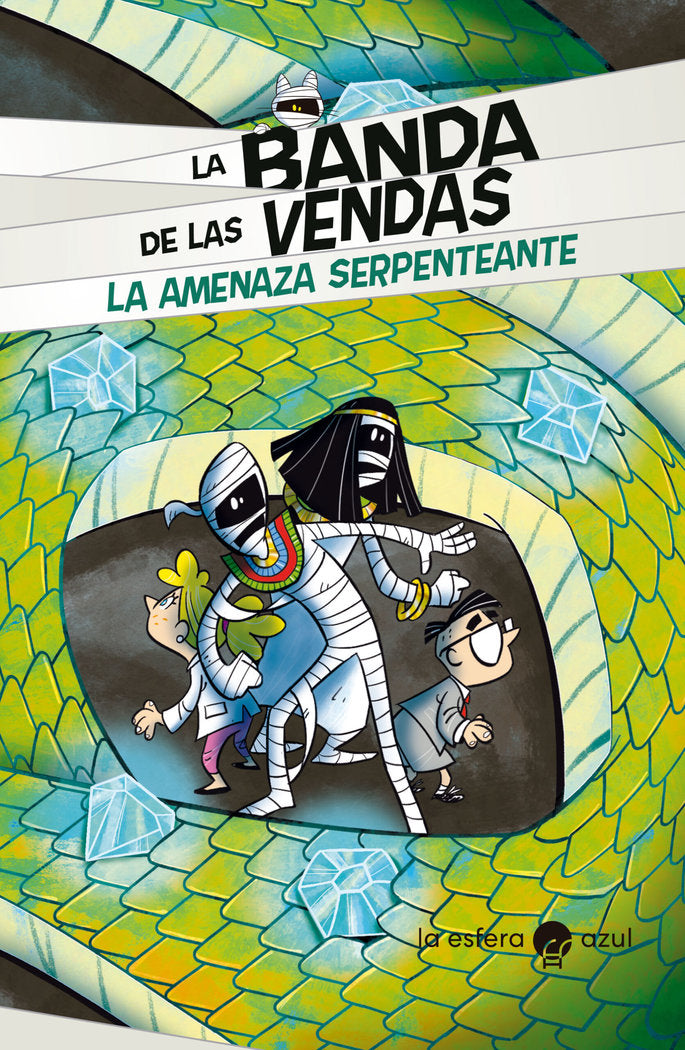 BANDA DE LAS VENDAS 3 AMENAZA SERPENTEAN, de VICENZI, ALESSANDRO | portada del libro