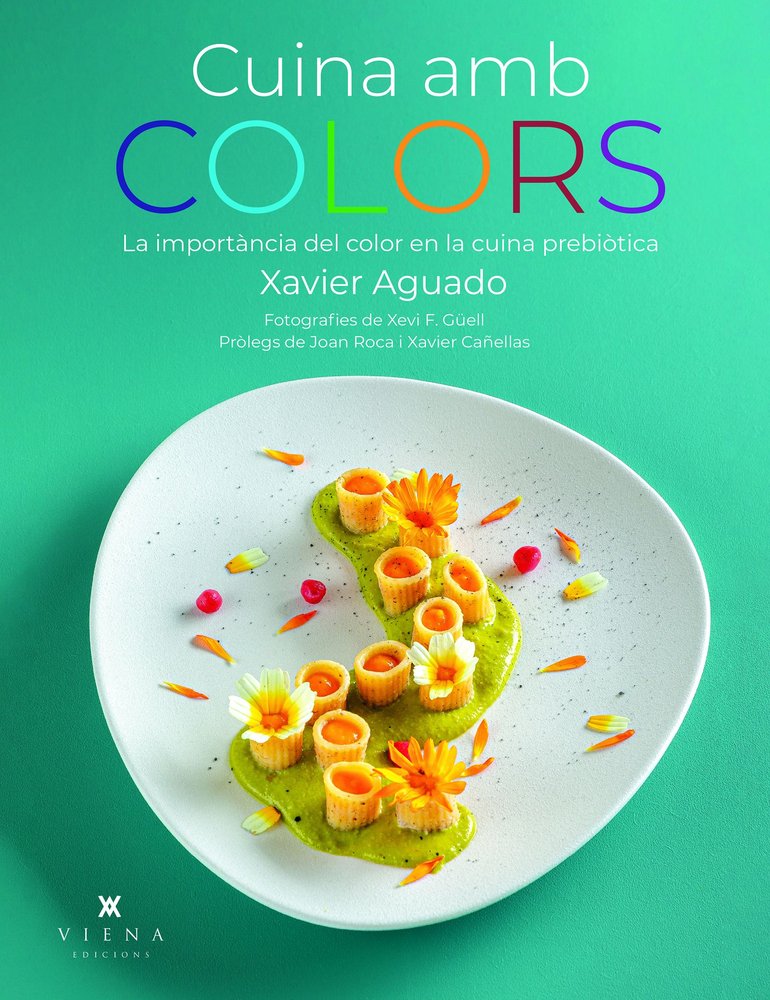 CUINA AMB COLORS, de XAVIER AGUADO | portada del libro