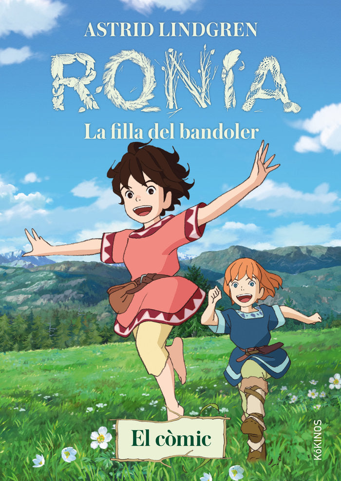 RONIA LA FILLA DEL BANDOLER EL COMIC, de ASTRID LINDGREN | portada del libro