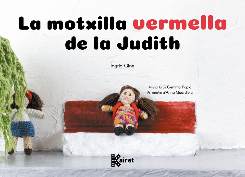 LA MOTXILLA VERMELLA DE LA JUDITH, de GINE, INGRID | portada del libro