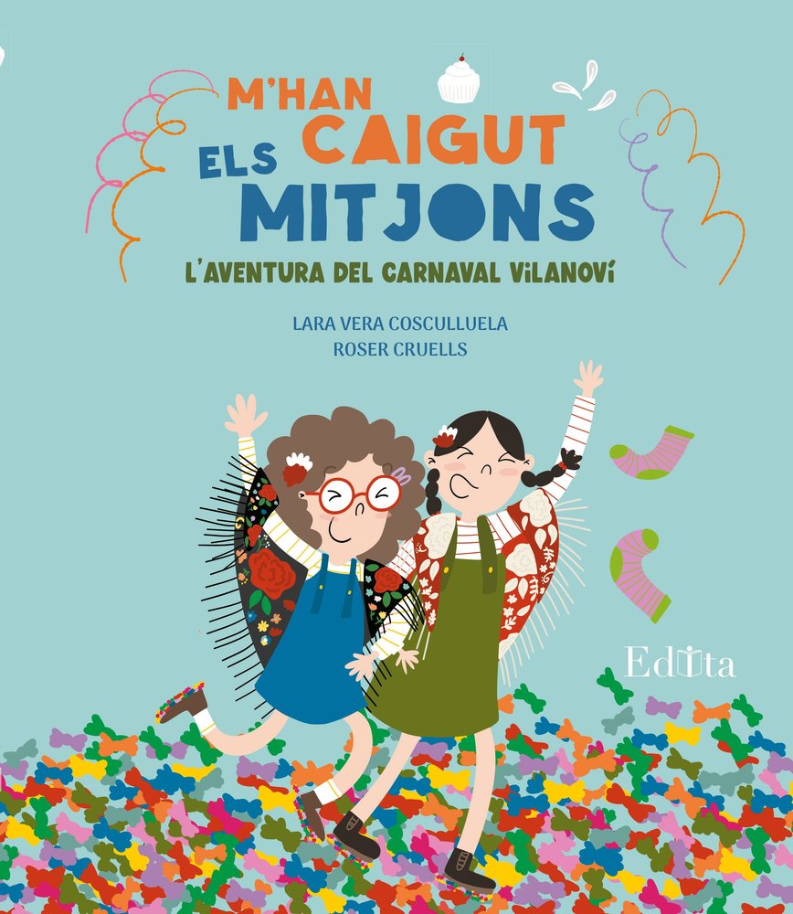 M'HAN CAIGUT ELS MITJONS, de VERA, LARA | portada del libro