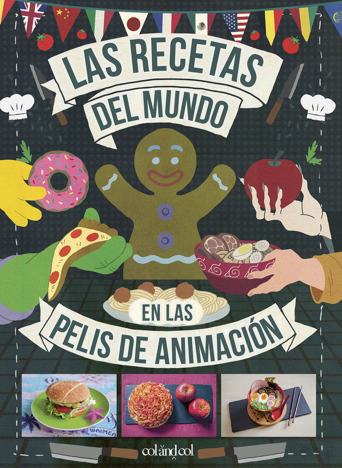 LAS RECETAS DEL MUNDO EN LAS PELIS DE ANIMACION, de VO, MINH-TRI | portada del libro