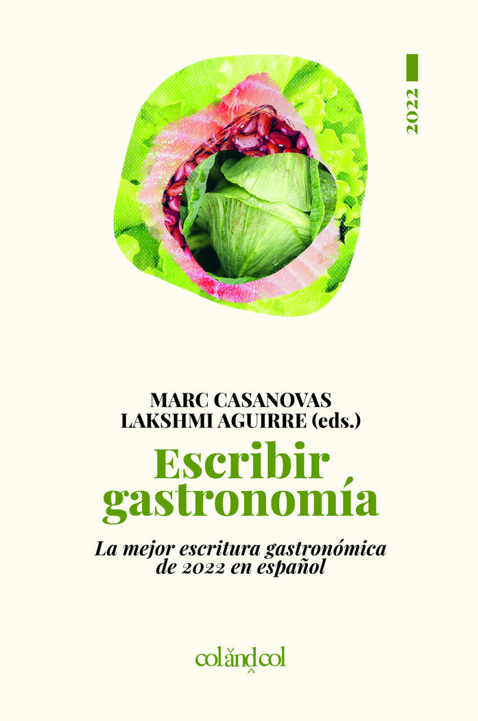 ESCRIBIR GASTRONOMIA | portada del libro