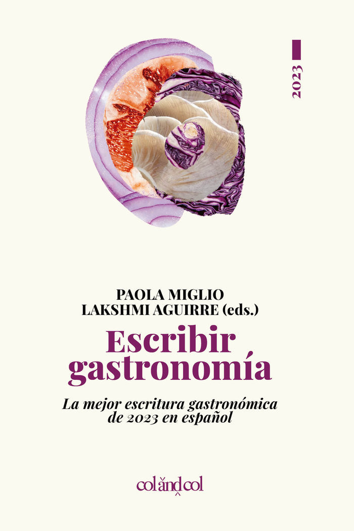 ESCRIBIR GASTRONOMIA 2024 | portada del libro