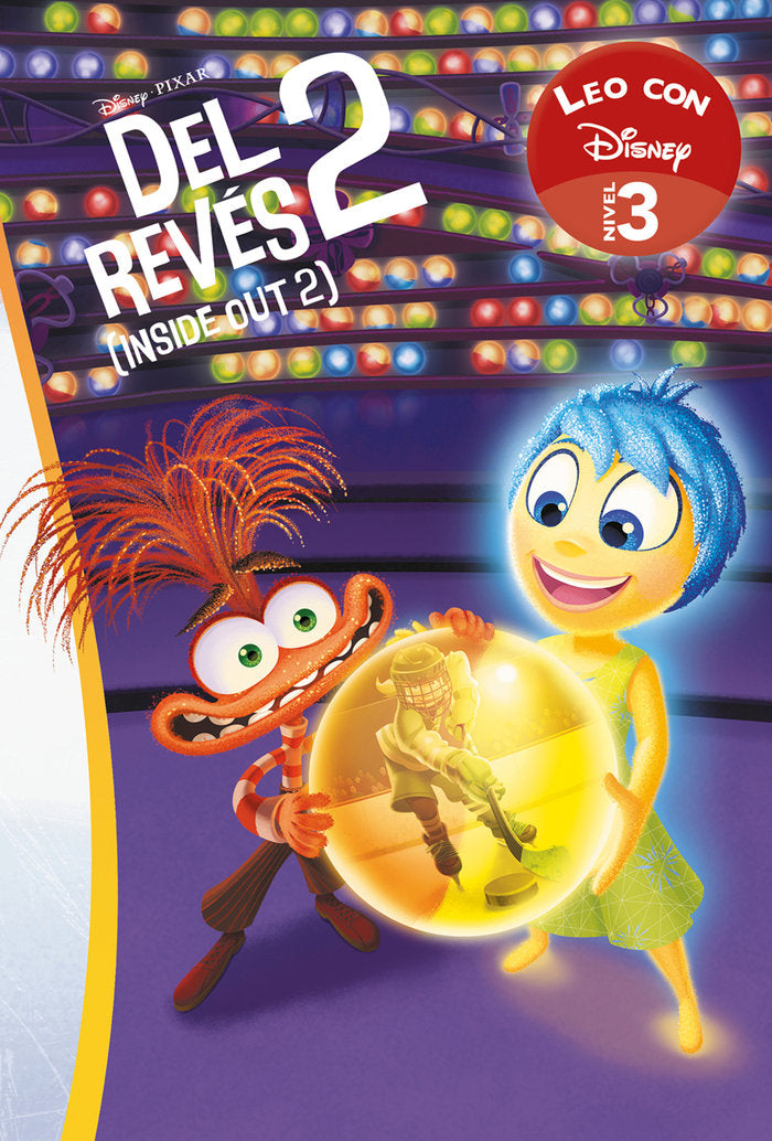 Inside Out 2. Leo con Disney (Nivel 3) (Disney. Lectoescritura), de DISNEY | portada del libro