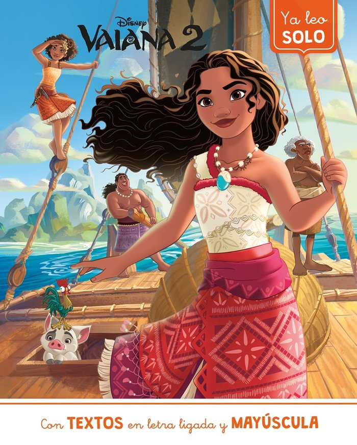 VAIANA 2. YA LEO SOLO, de DISNEY | portada del libro