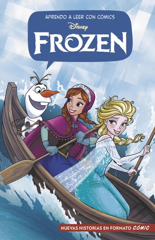 LAS HISTORIAS MAS DIVERTIDAS DE FROZEN, de DISNEY | portada del libro