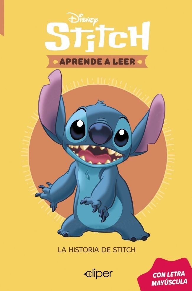 Aprende a leer con Stitch, de DISNEY | portada del libro