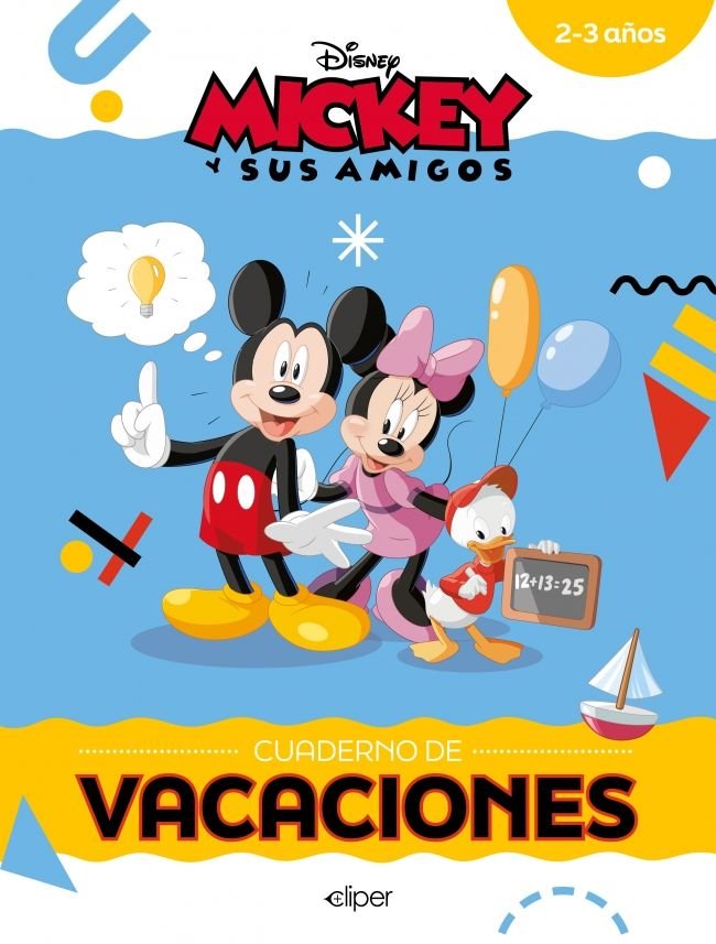 MICKEY Y SUS AMIGOS: CUADERNO DE VACACCIONES, de DISNEY | portada del libro