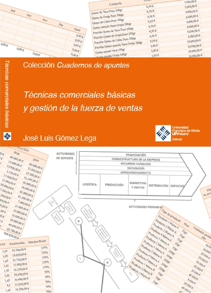 TECNICAS COMERCIALES BASICAS Y GESTION DE LA FUERZA DE VENTA, de GOMEZ LEGA, JOSE LUIS | portada del libro