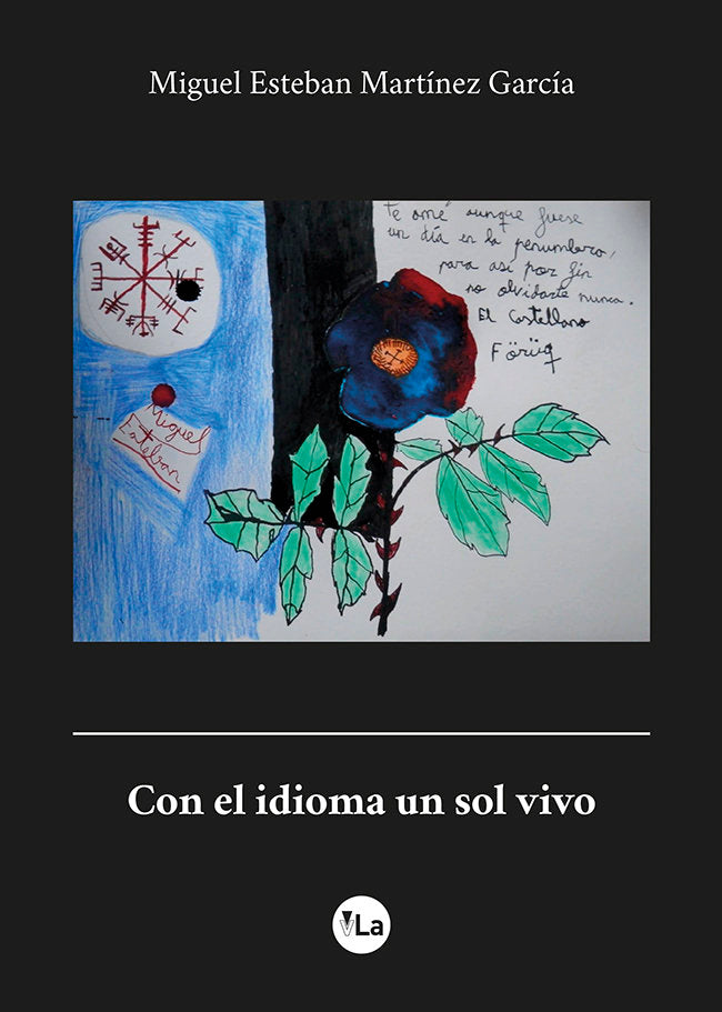 Con el idioma un sol vivo, de MARTINEZ GARCIA, MIGUEL ESTEBAN | portada del libro