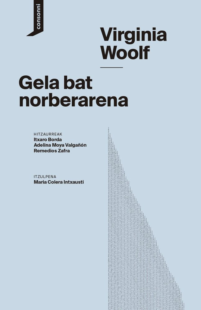 GELA BAT NORBERARENA, de WOOLF, VIRGINIA | portada del libro