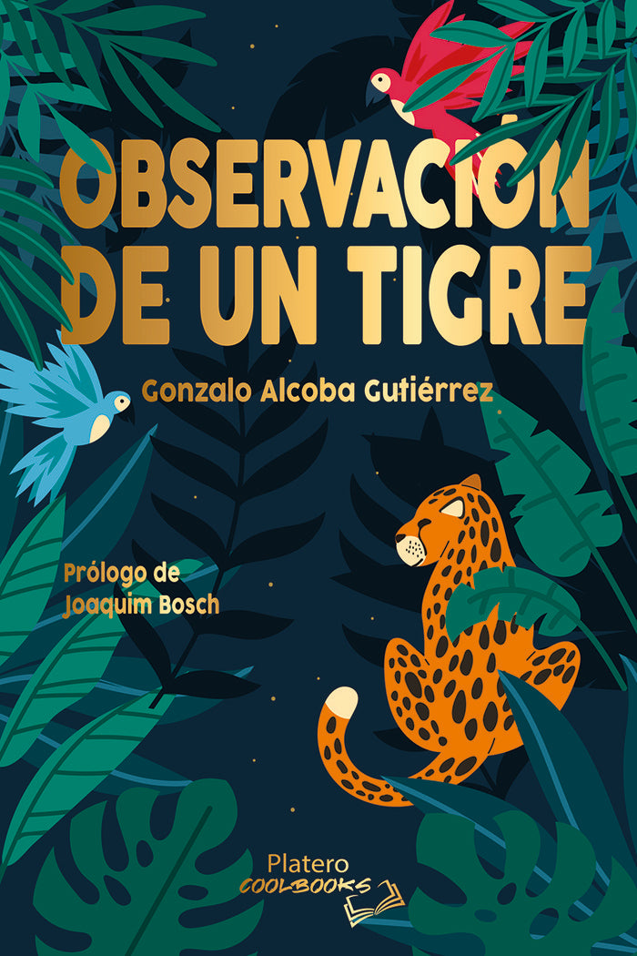 OBSERVACIÓN DE UN TIGRE, de ALCOBA GUTIÉRREZ, GONZALO | portada del libro