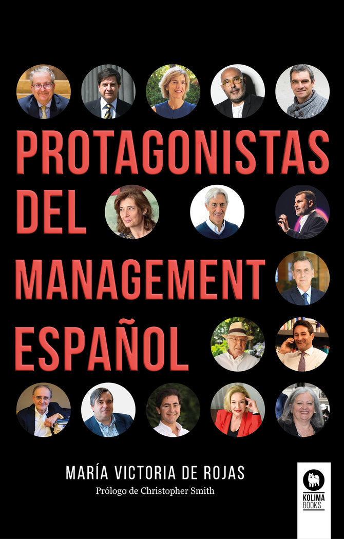 Protagonistas del management español, de ,de Rojas, María Victoria | portada del libro