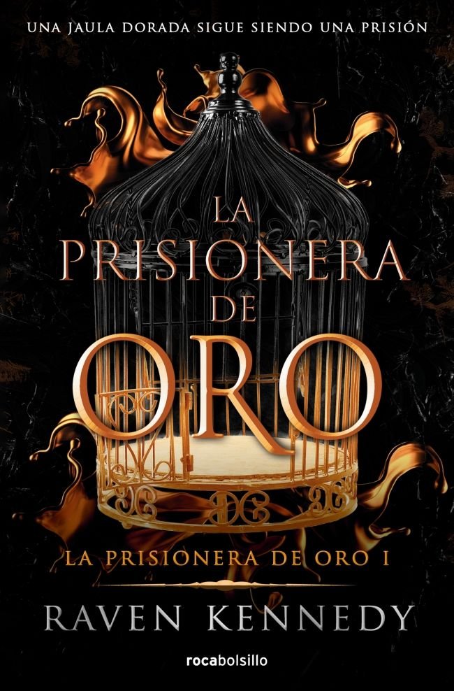 La prisionera de oro 1 - La prisionera de oro, de RAVEN KENNEDY | portada del libro