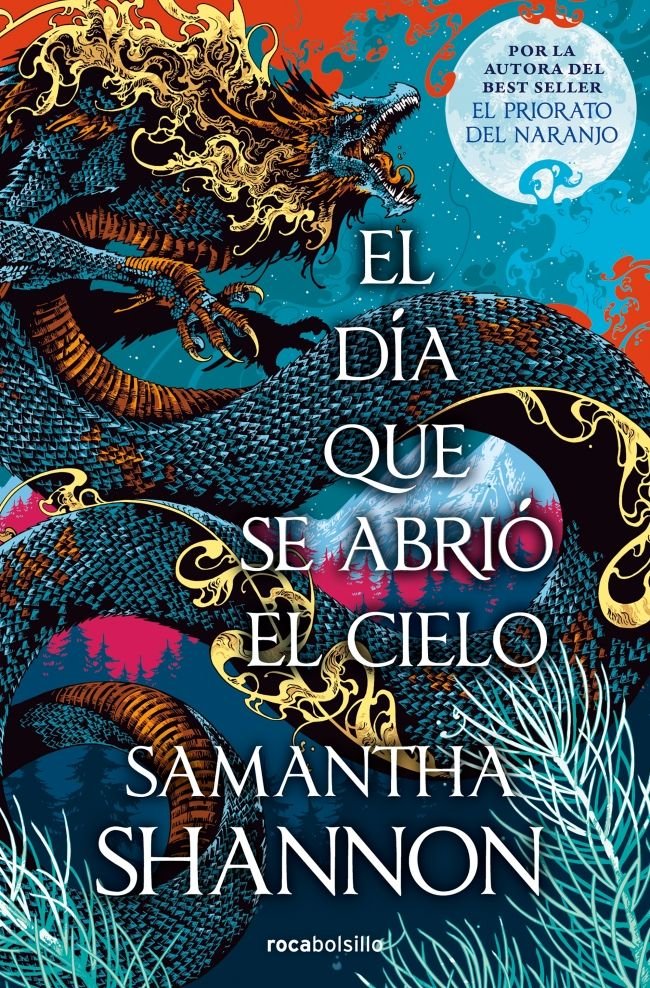 EL DIA QUE SE ABRIO EL CIELO (PRECUELA DE EL PRIORATO DEL NARANJO), de SHANNON, SAMANTHA | portada del libro