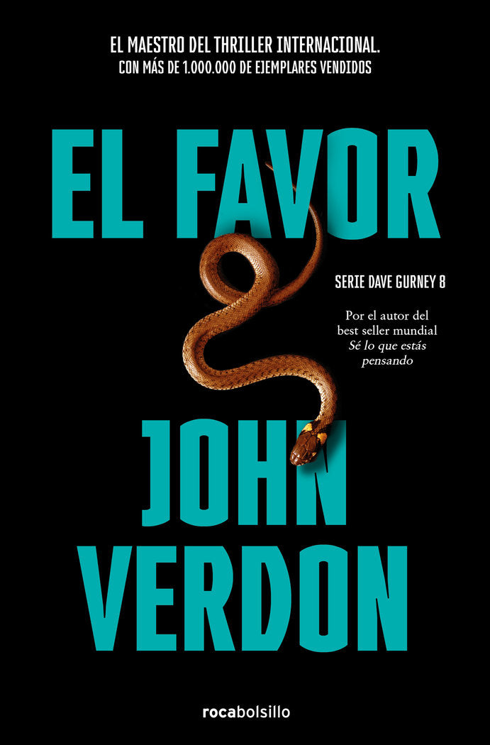 EL FAVOR (SERIE DAVID GURNEY 8), de VERDON, JOHN | portada del libro