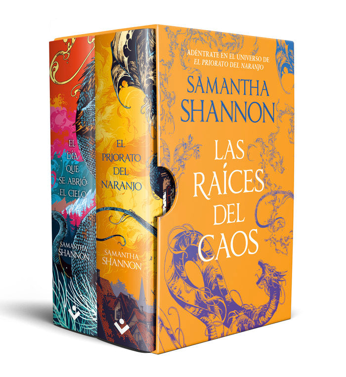 ESTUCHE SAMANTHA SHANNON (CONTIENE: EL PRIORATO DEL NARANJO - EL DIA QUE SE ABRI, de SHANNON, SAMANTHA | portada del libro