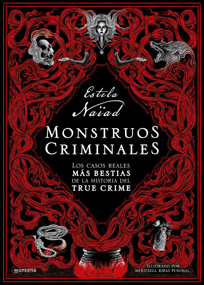 MONSTRUOS CRIMINALES, de ESTELA NAØAD | portada del libro