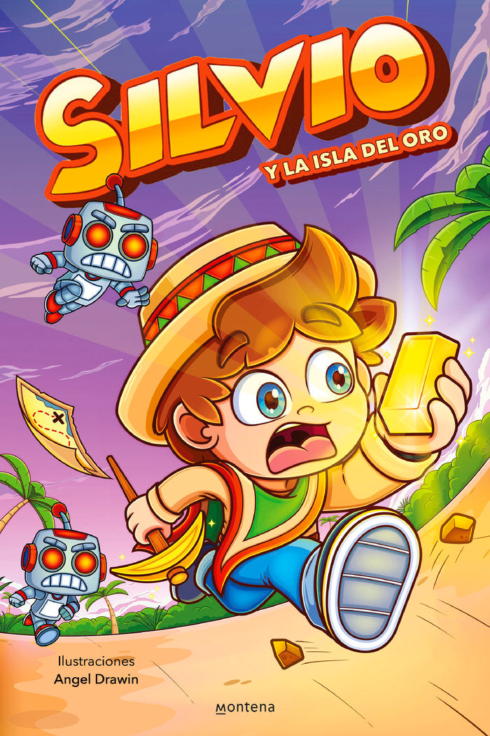 Silvio y la isla del oro (Silvio  2), de SILVIO GAMER | portada del libro
